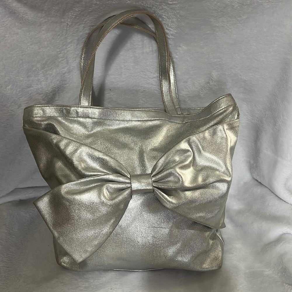 Kate Spade silver tote